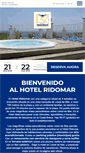 Mobile Screenshot of hotelridomar.com